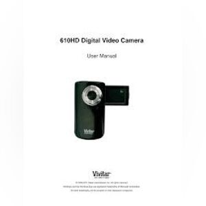 Witar 610HD Black Digital Video Camera